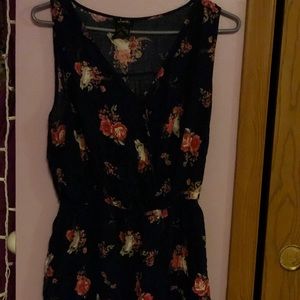 Floral Romper with details